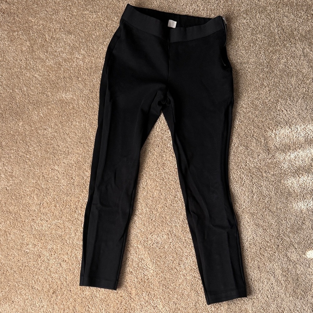 GAP Black stretch crop Trousers